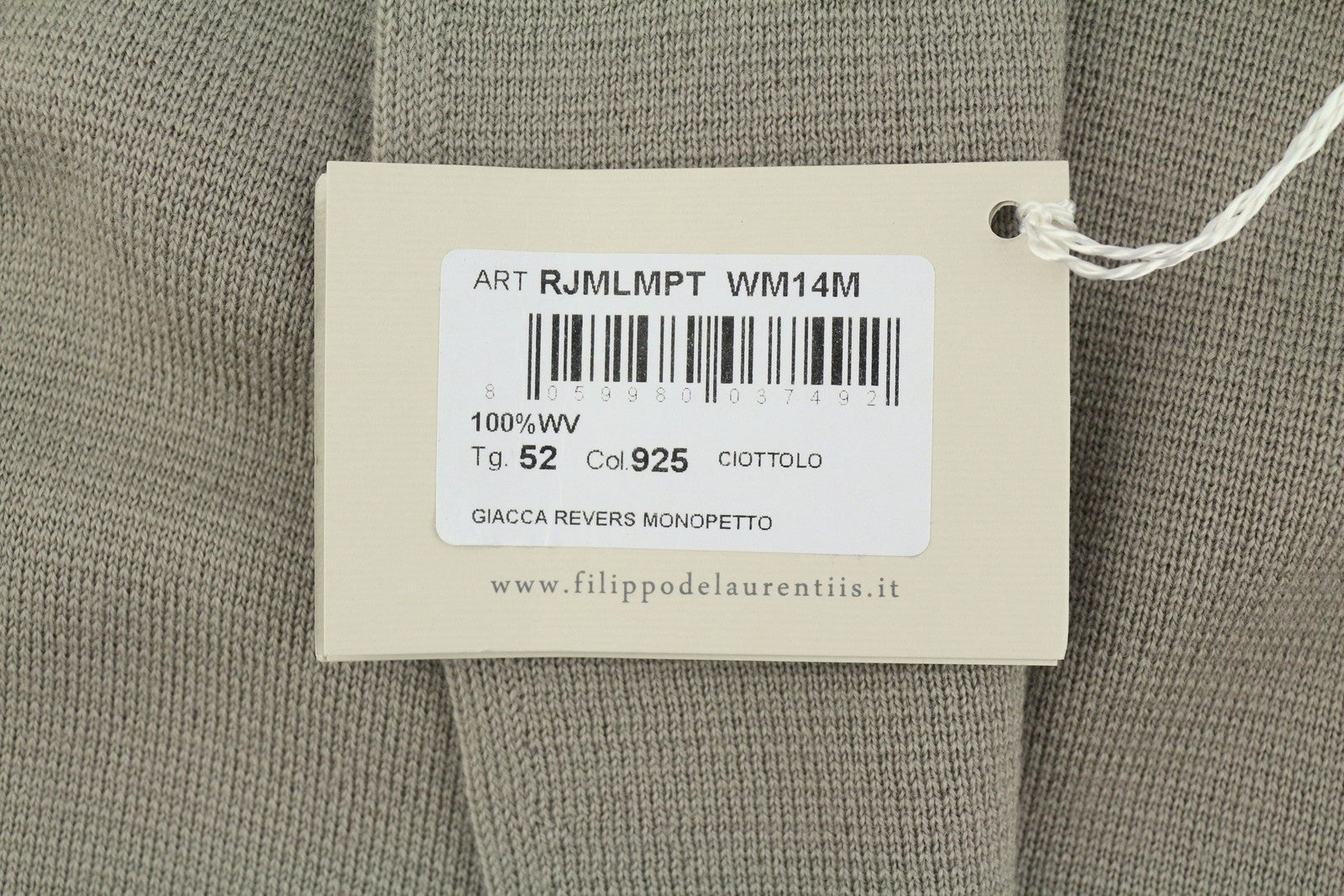 Jersey de lana gris