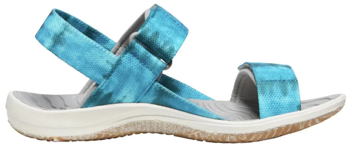 Keen Jr Elle Backstrap Sea Mosse-fjord Blue Kids Sandals