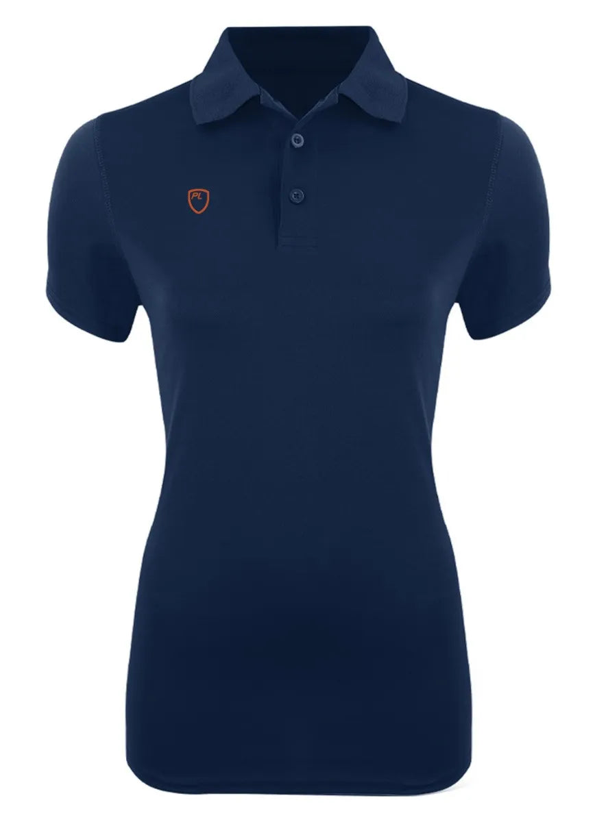 Damen-Poloshirt Playerlayer Victory Marineblau