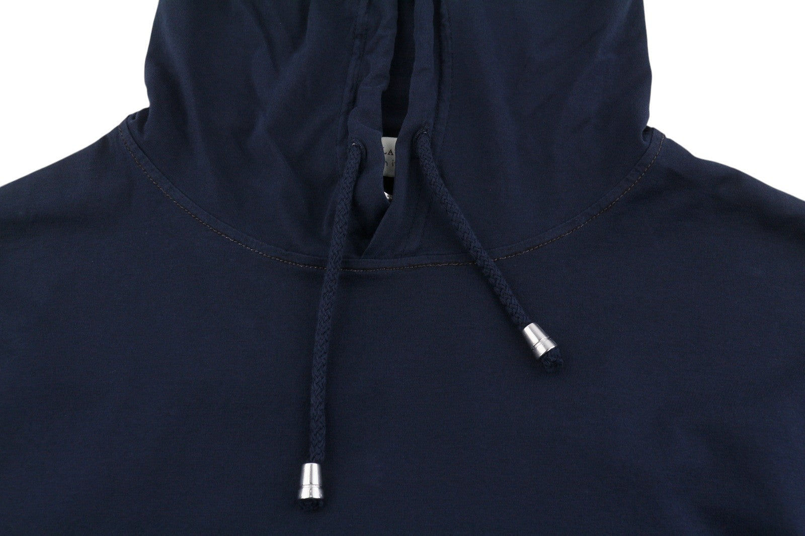 Blauw katoenen T-shirt