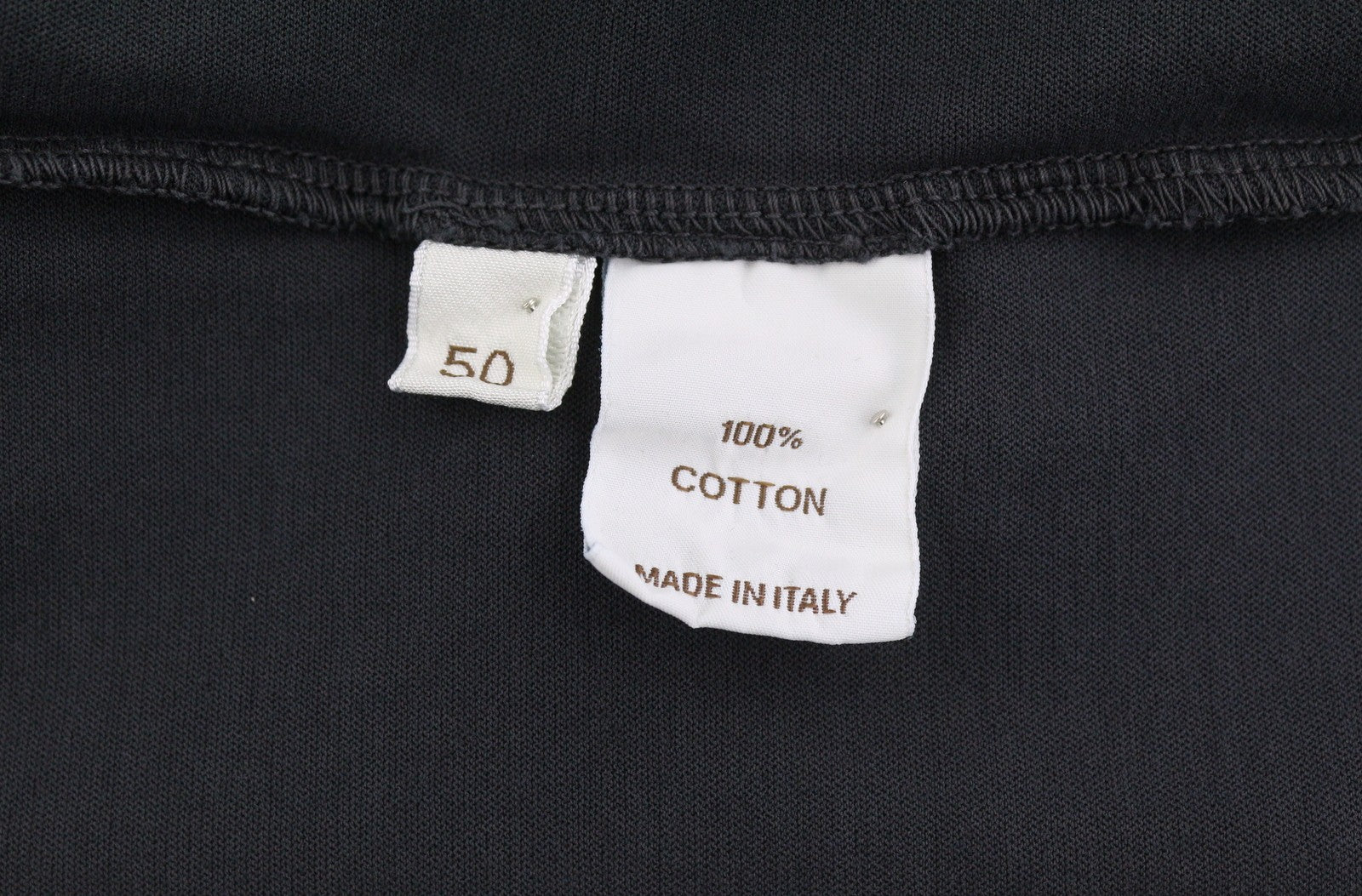 Polos de algodón negros