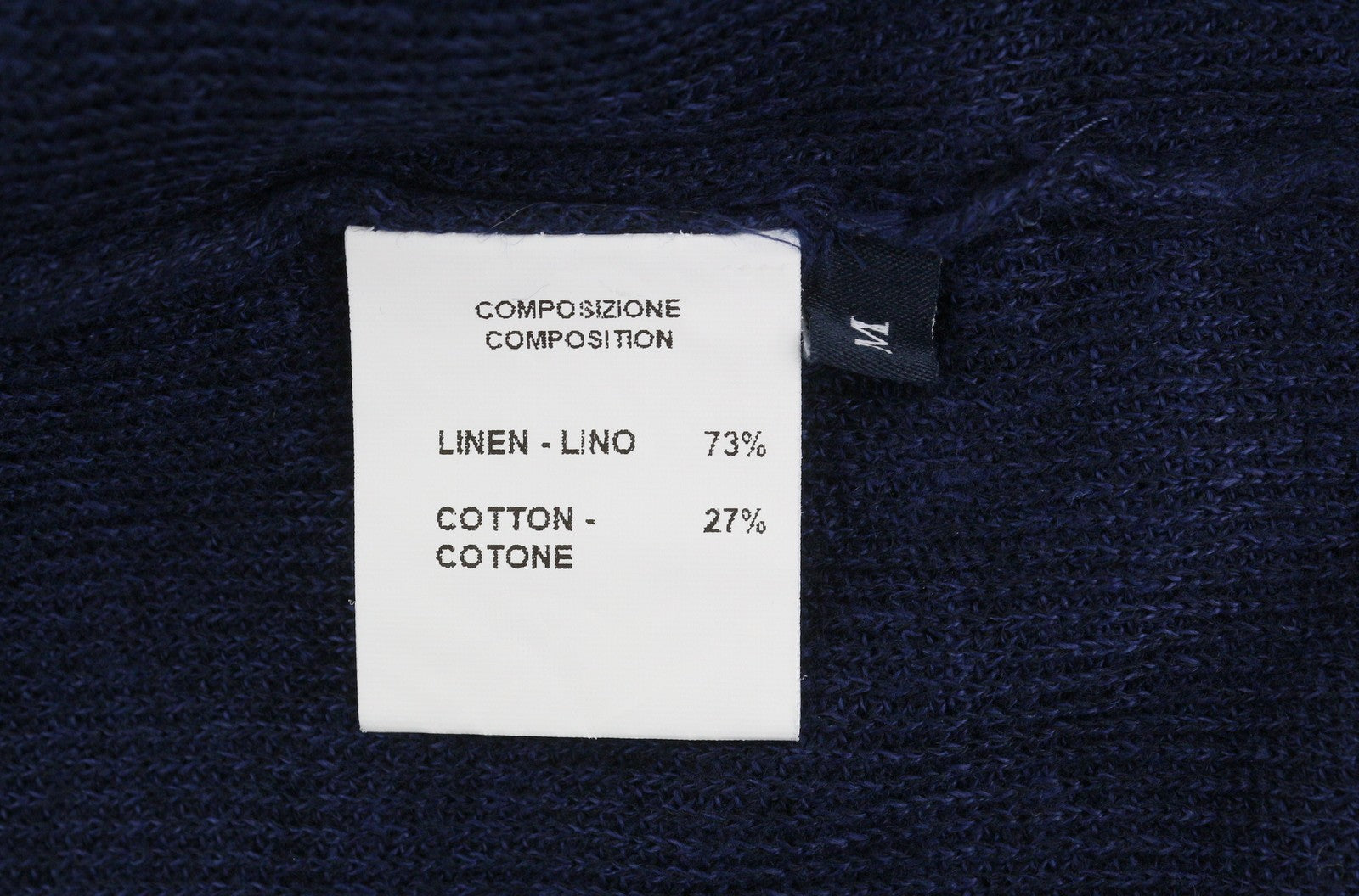 Jersey de lino azul