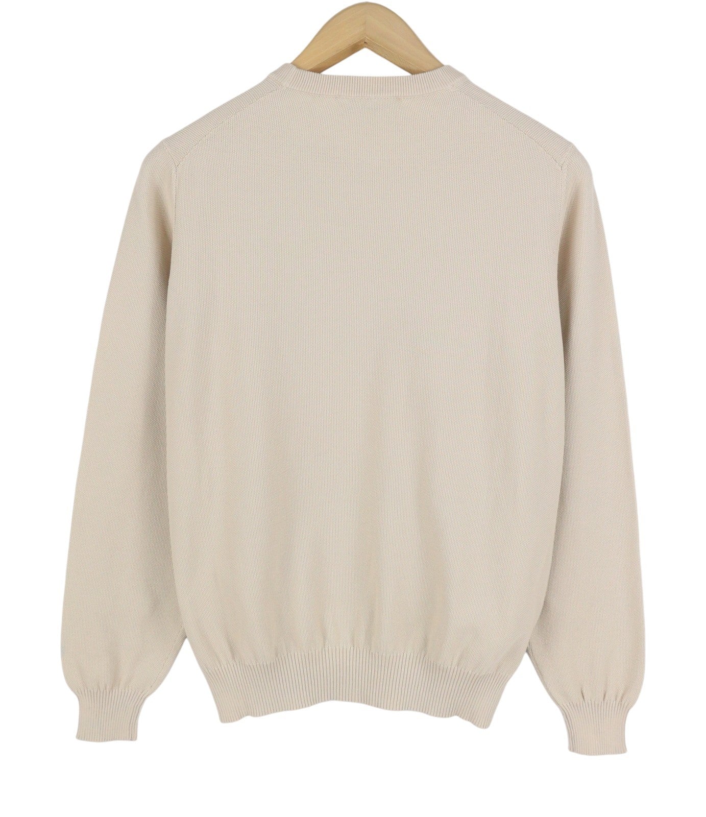 Jersey de algodón beige