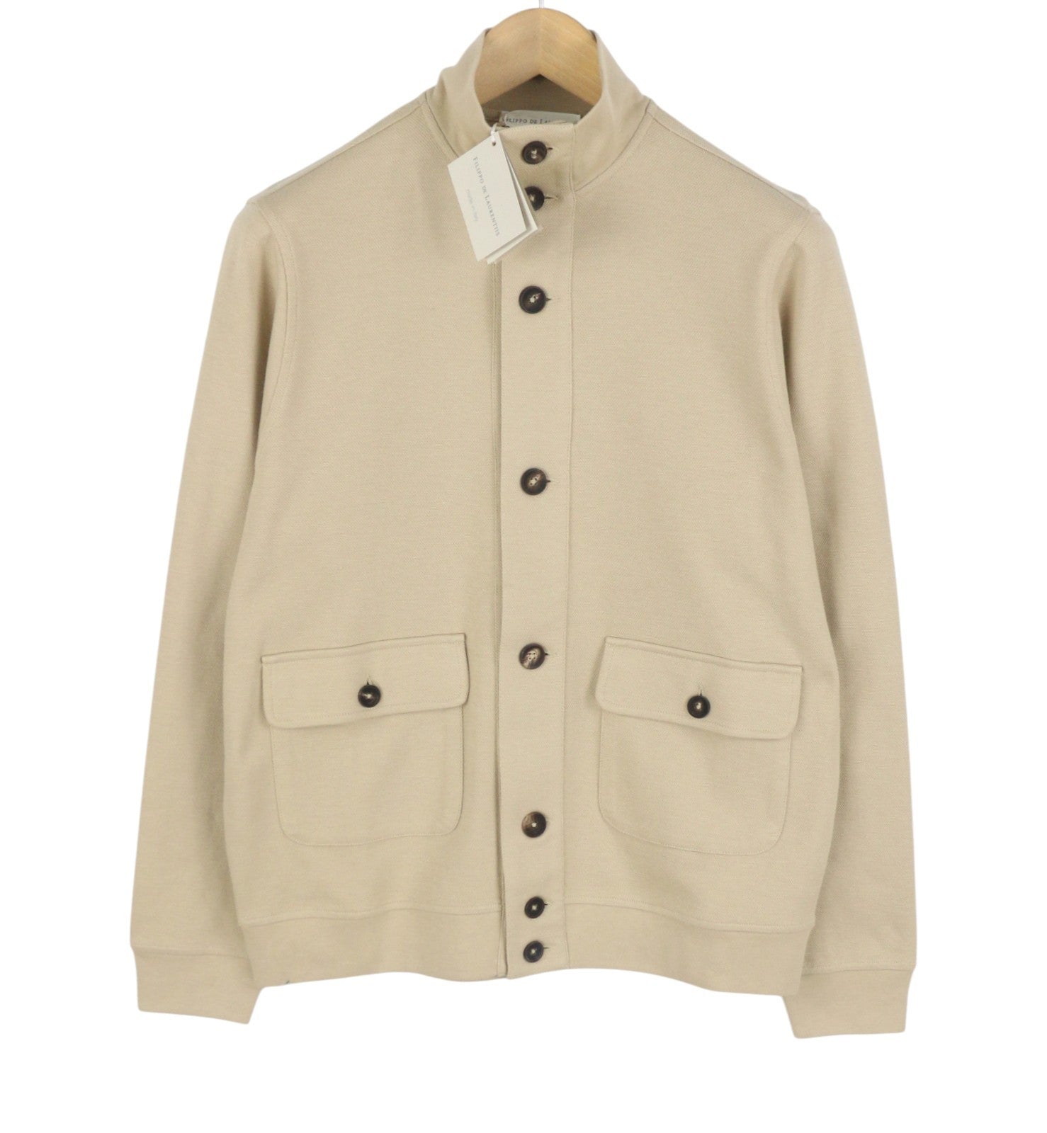 Beige Cotton Jumper