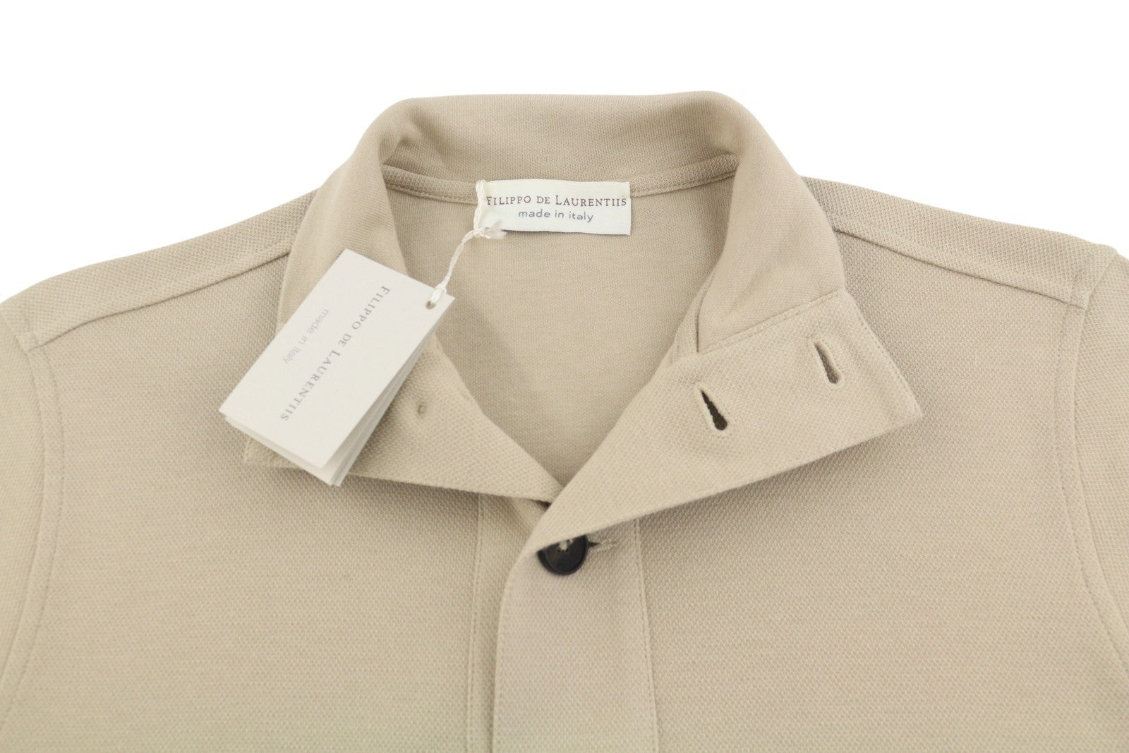 Beige Cotton Jumper