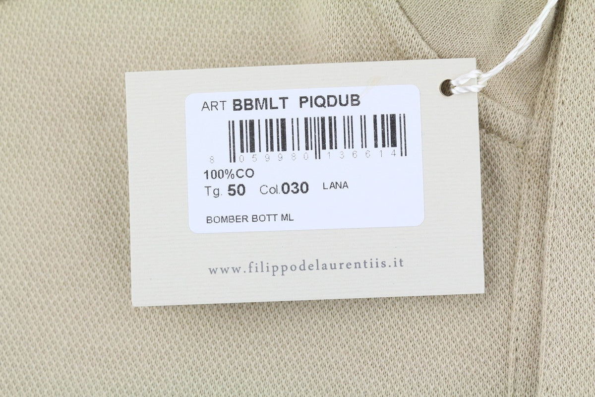Beige Cotton Jumper
