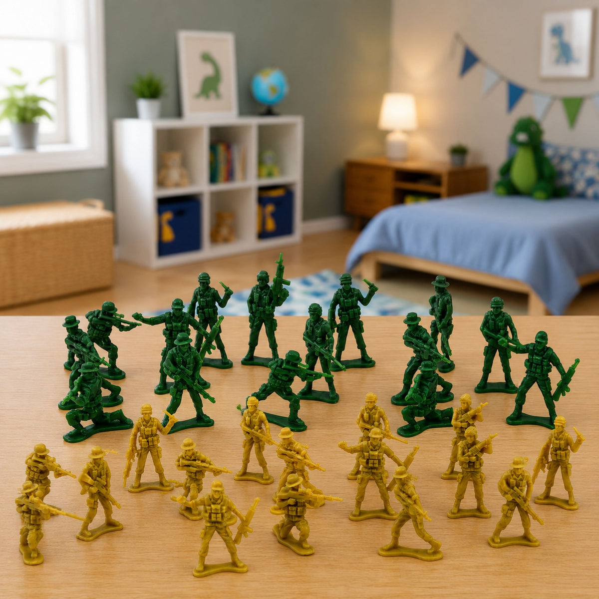 Militär-Set Militärsoldaten Heeressoldaten Figuren 72-tlg.