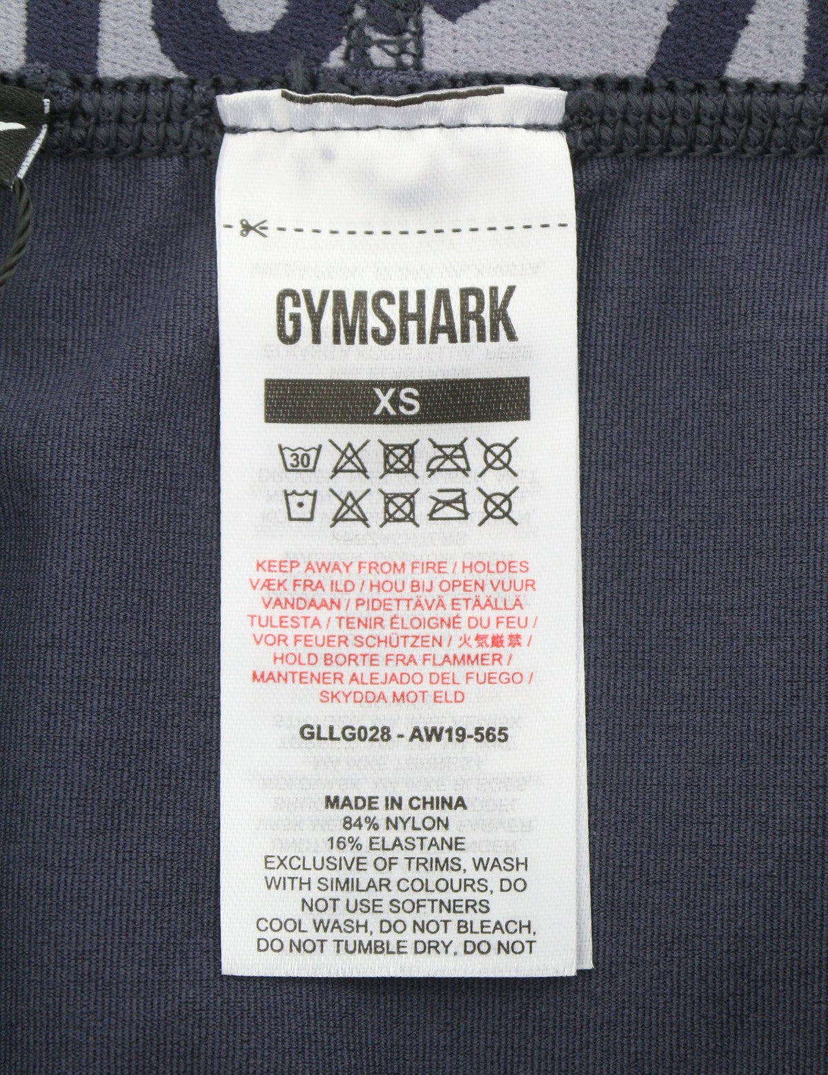 Leggings Fit Oil Blue
