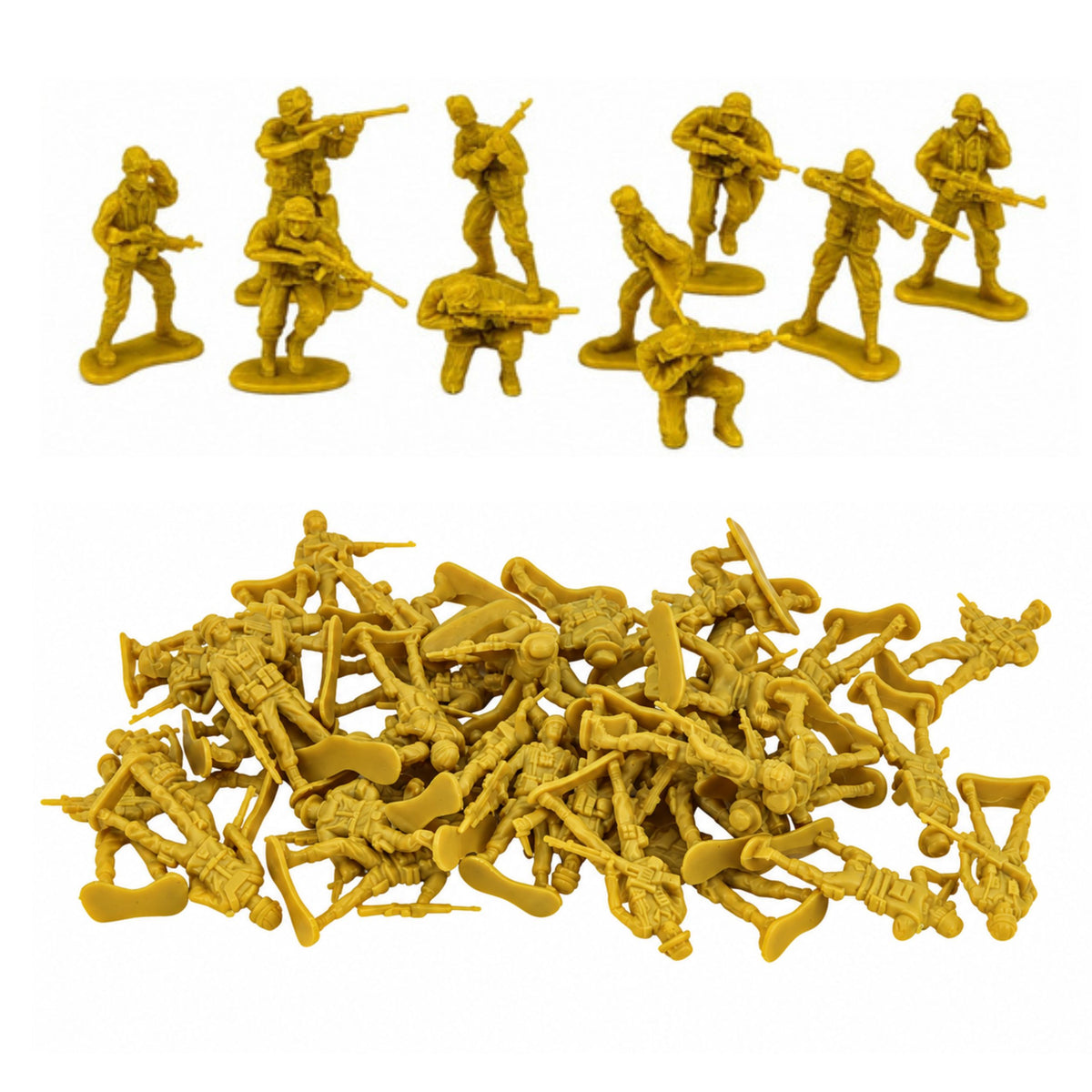 Military Set Soldiers Figures Military Vehicles Map Accessories 121 Pcs.