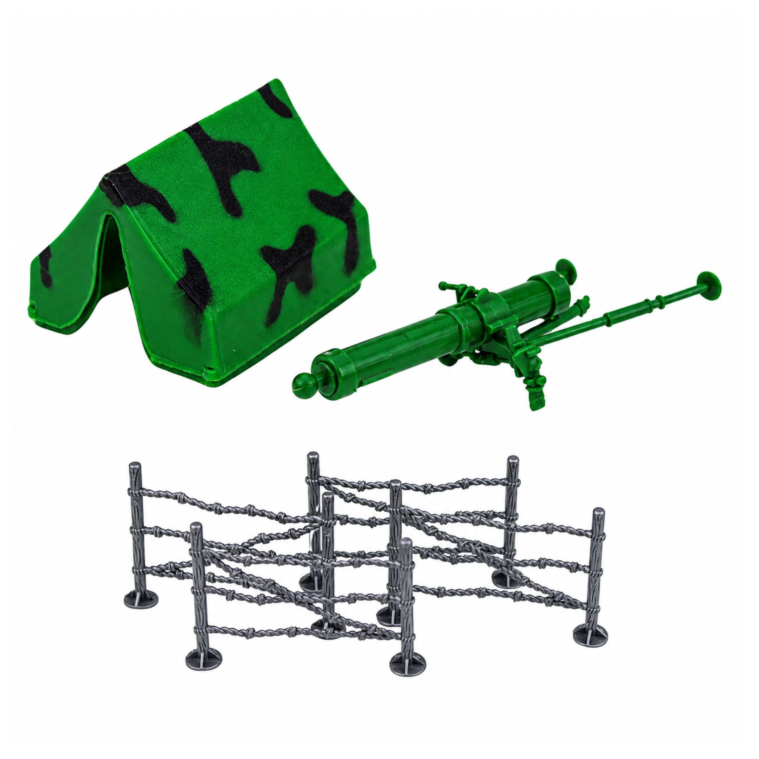 Set Militar Soldados Figuras Vehículos Militares Accesorios Torre 72 Pcs.