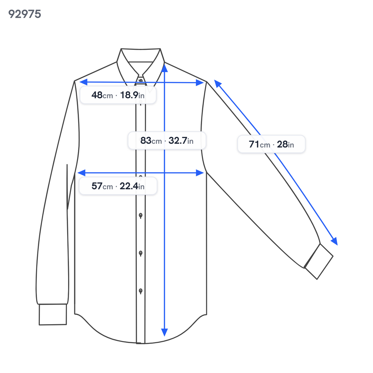 Blue Cotton Shirt