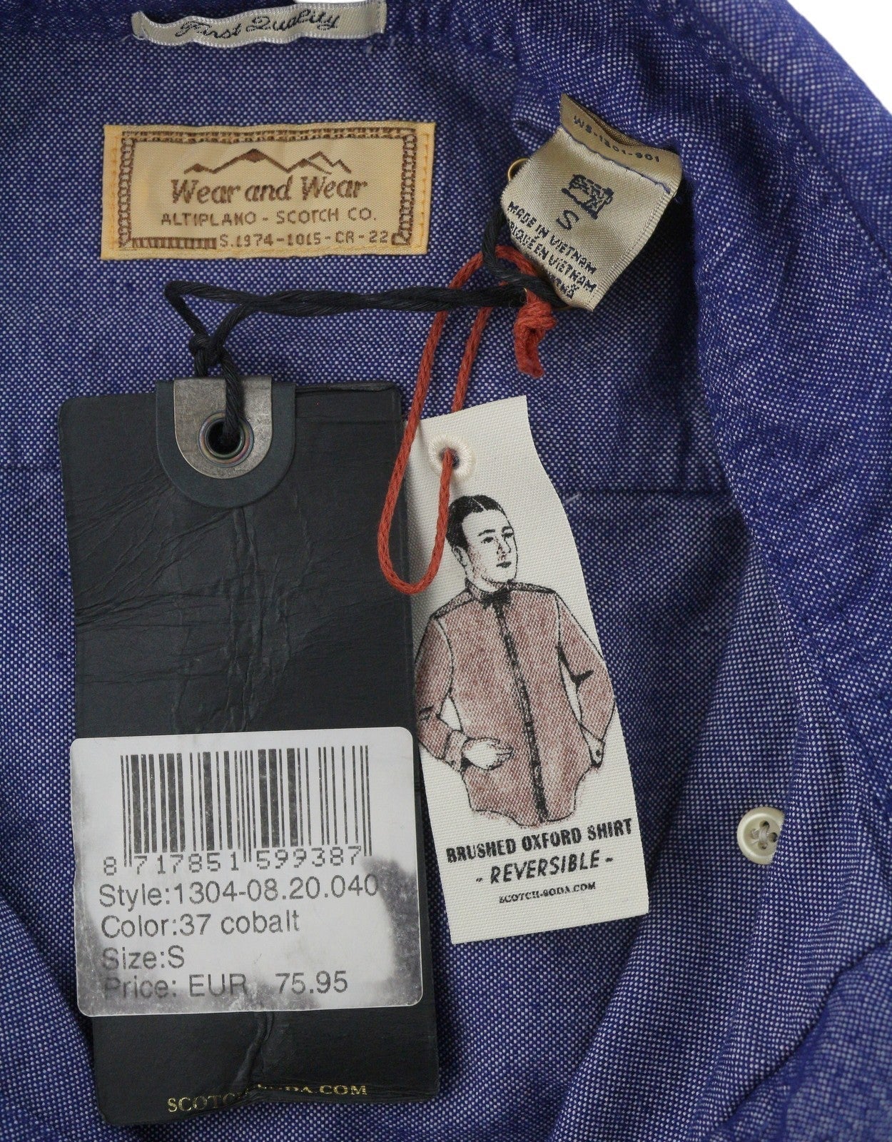 Blue Cotton Shirt