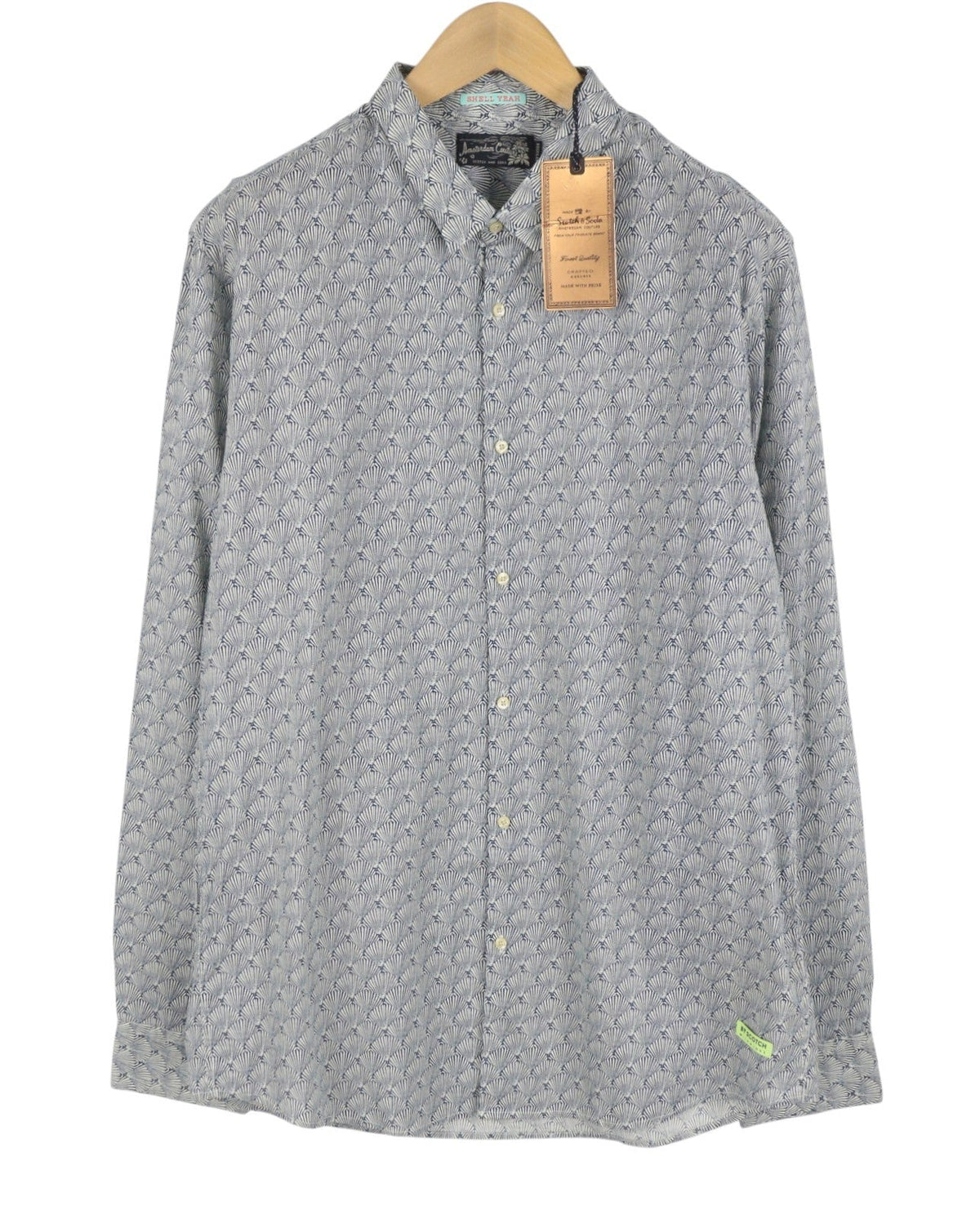Blue Cotton Shirt
