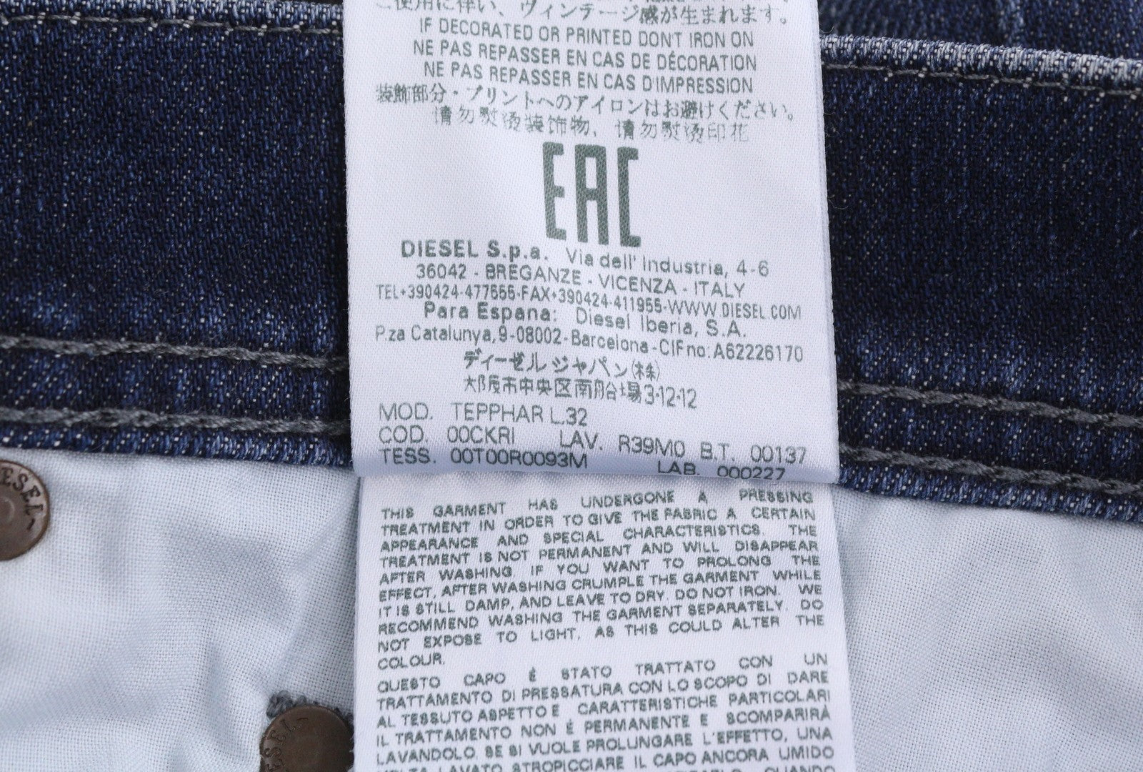 Jeans Tepphar R39m0