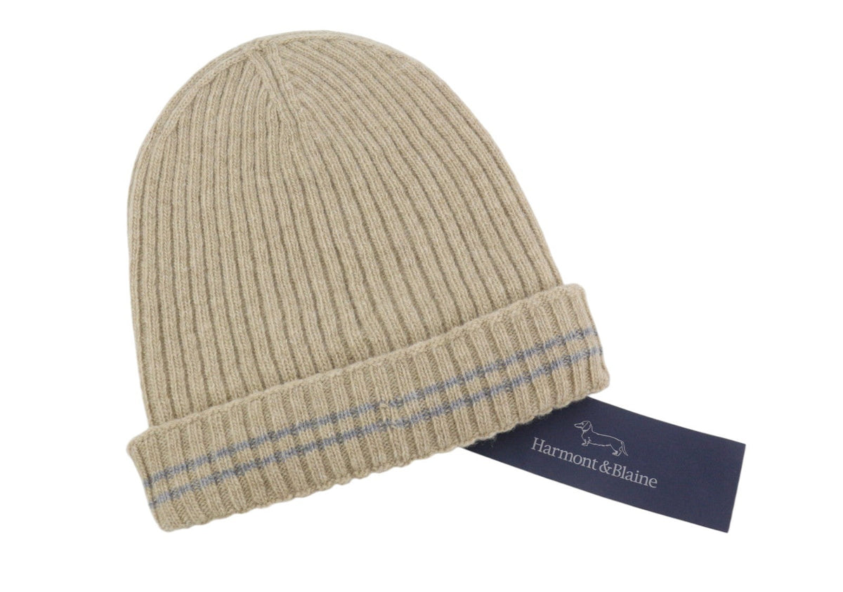 Beige Wool Hat