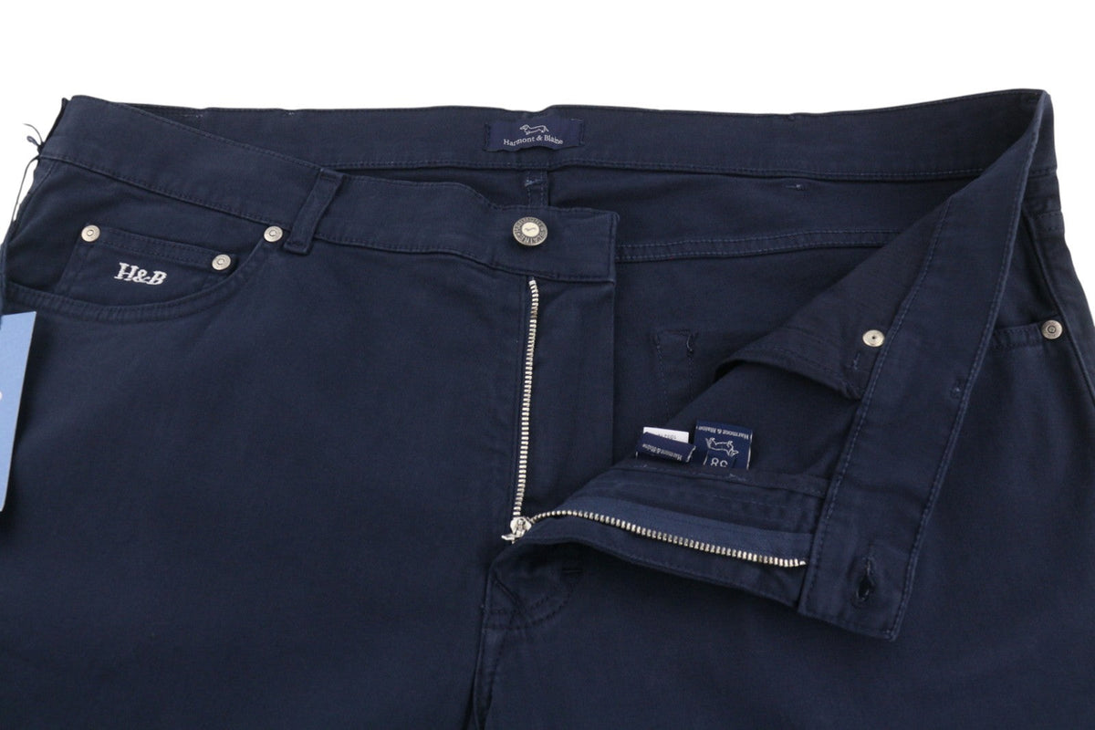 Blue Cotton Trousers