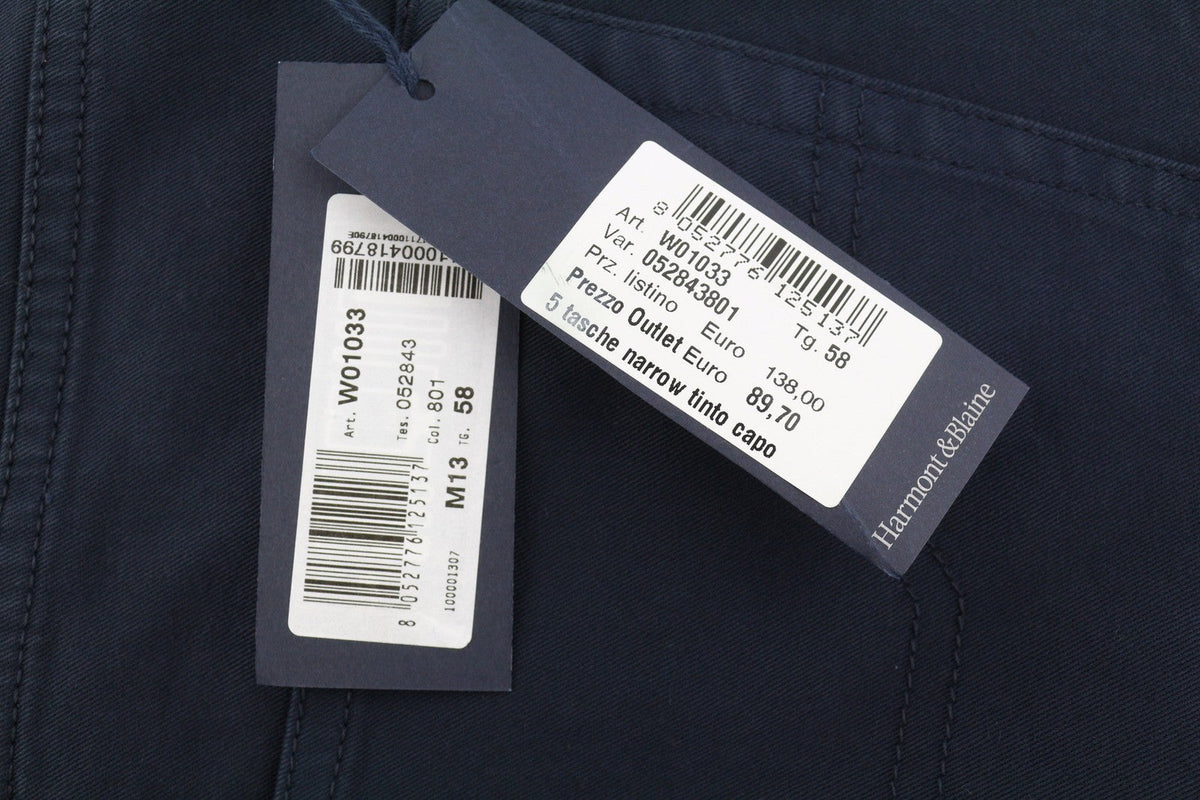 Blue Cotton Trousers