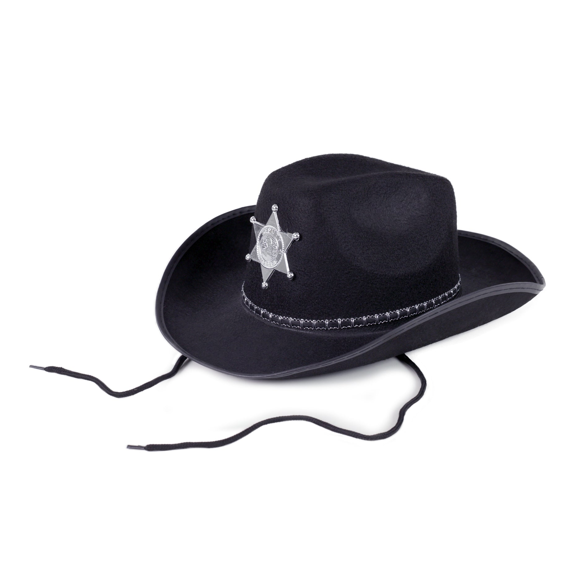Sheriff Hat With Star For Adults