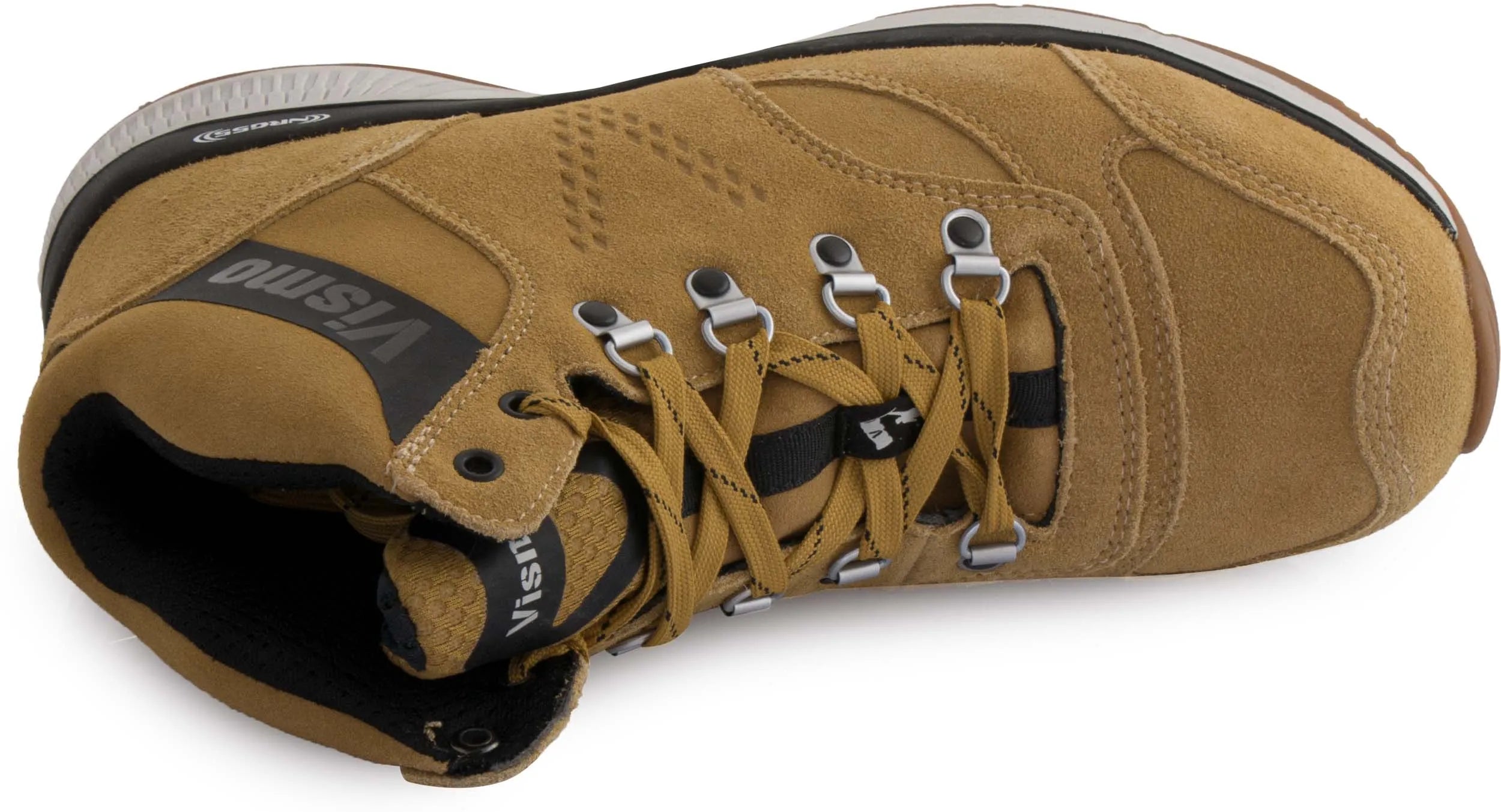 Scarpe antinfortunistiche Stivali antinfortunistici Vismo S3 Marrone