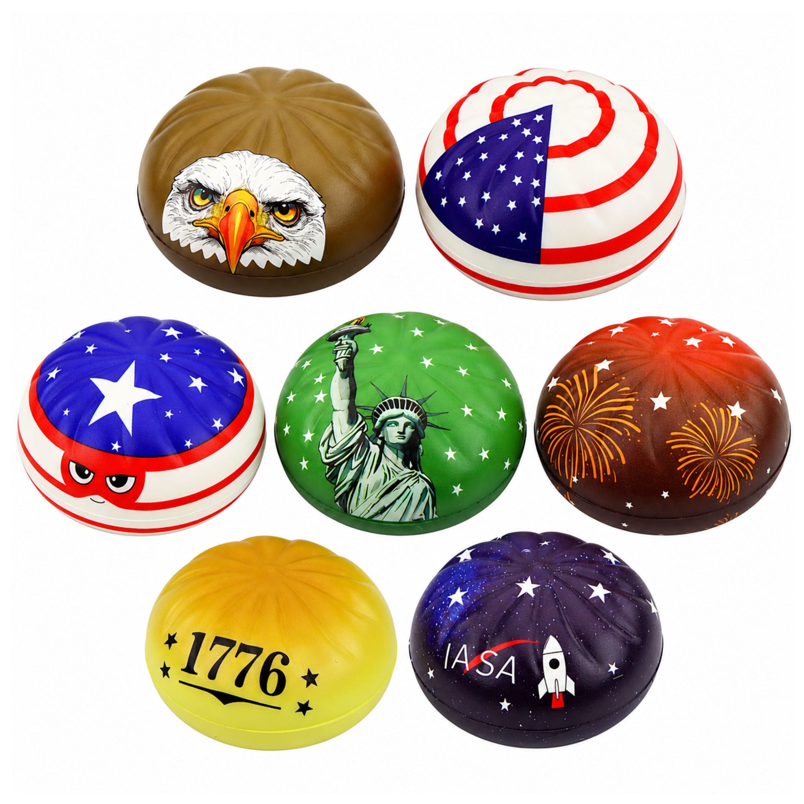 Squishy Dumpling Usa E Scatola In Schiuma Profumata 8,5 Cm