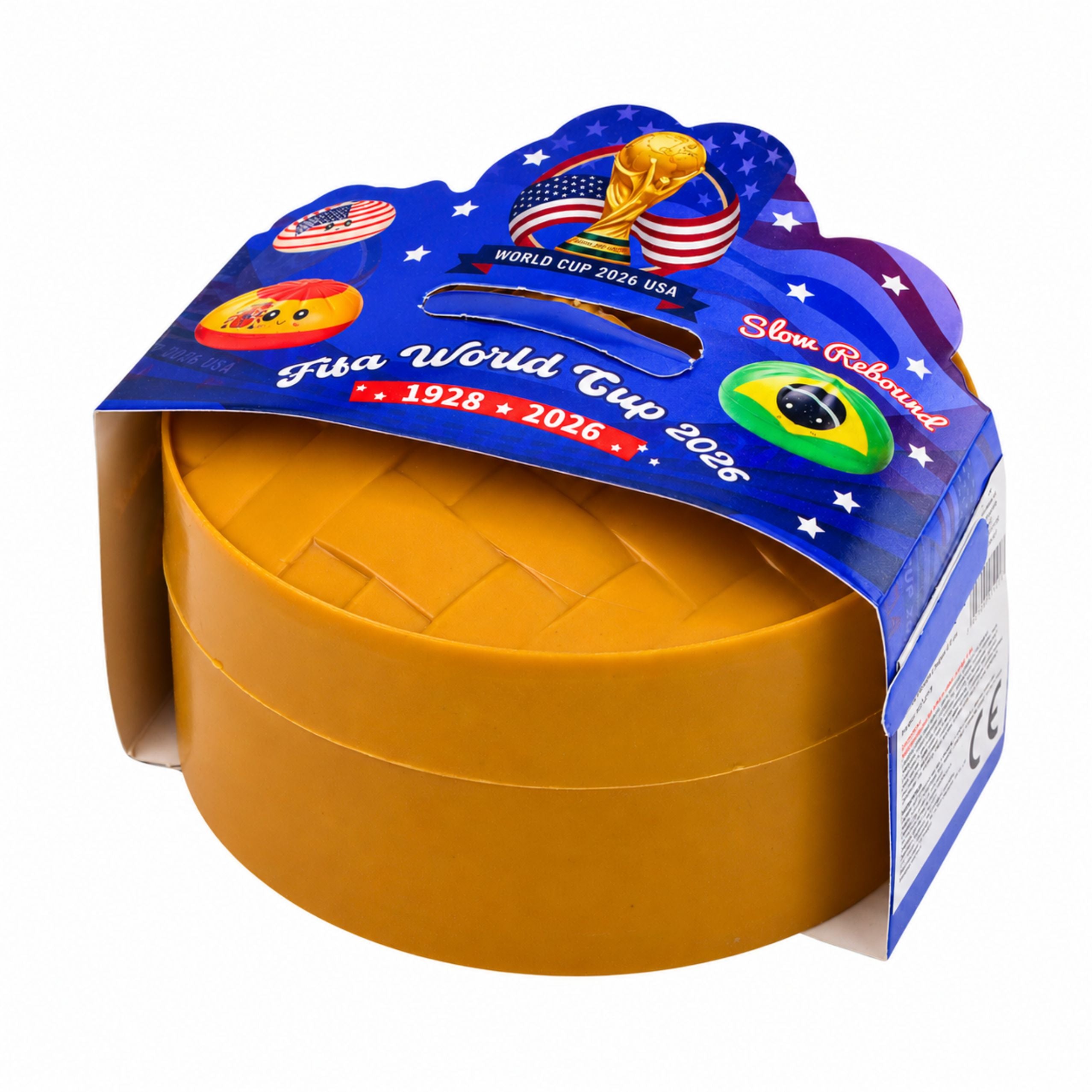 Squishy Dumpling Dumpling With Flags Fragrant Foam Box 8.5 Cm