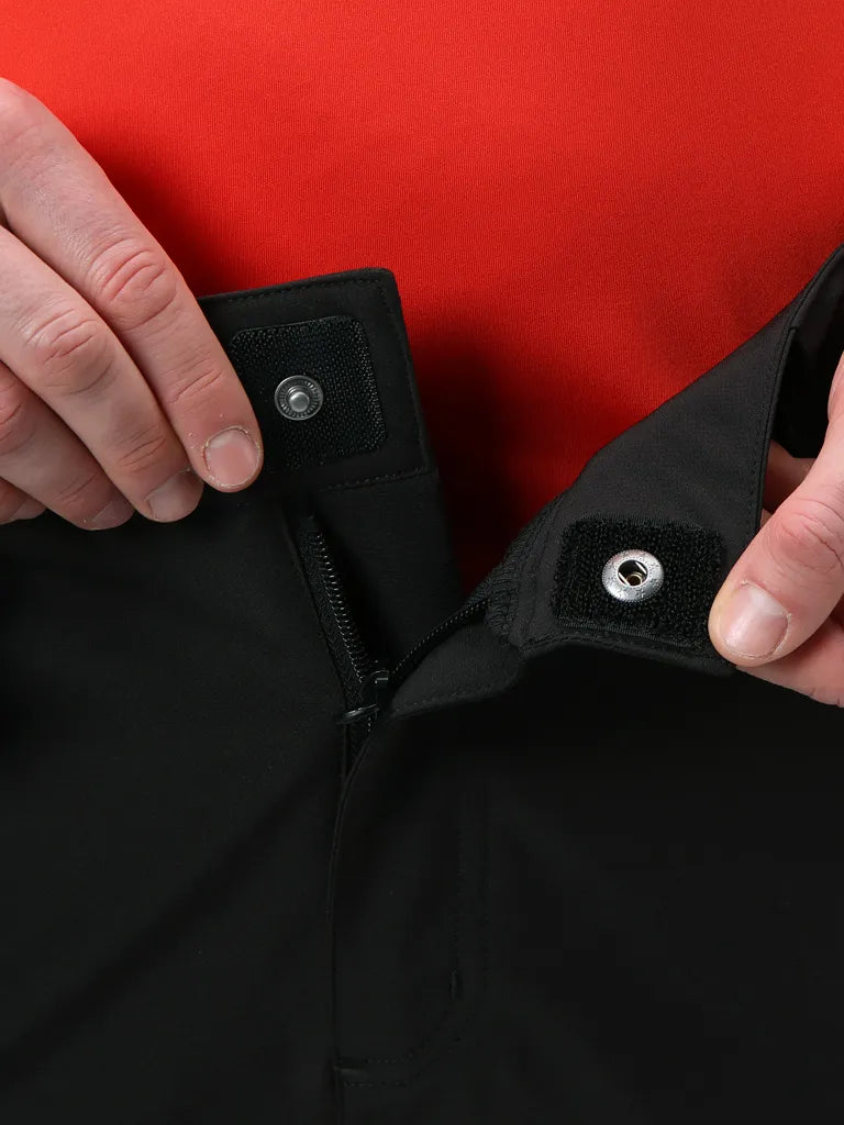 Softshellbukser til mænd Loap Urzek Blk Sort