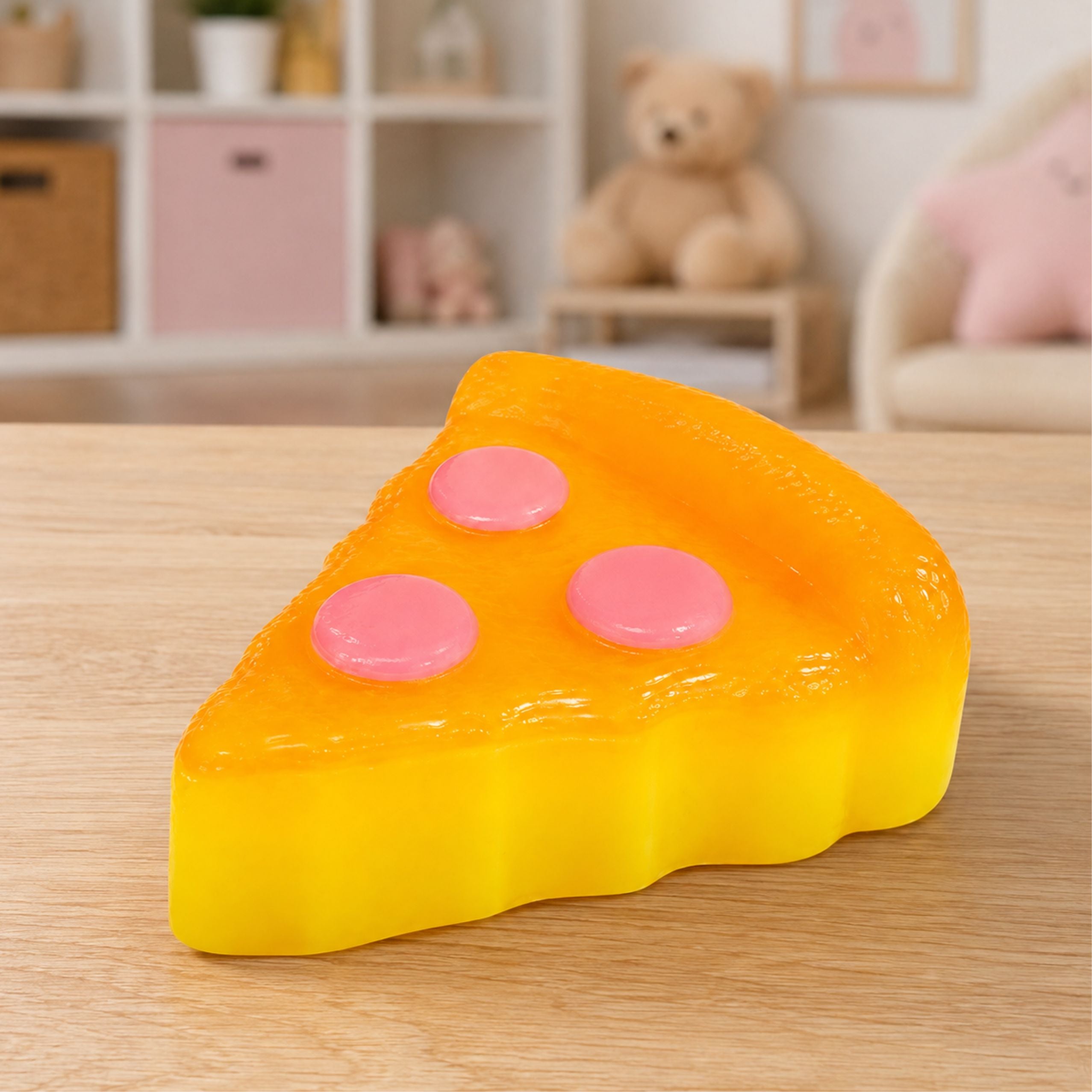 Trancio Di Pizza Squishy Antistress Squeezable Da Impastare 9 Cm