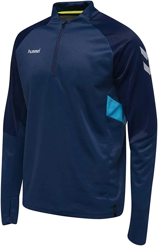 Hummel Tech Move-sweatshirt met halve rits voor heren Blue2 Blue