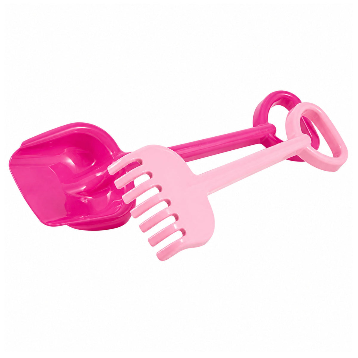 Large Children's Sand Shovel And Rake 55cm Mix Of Colors