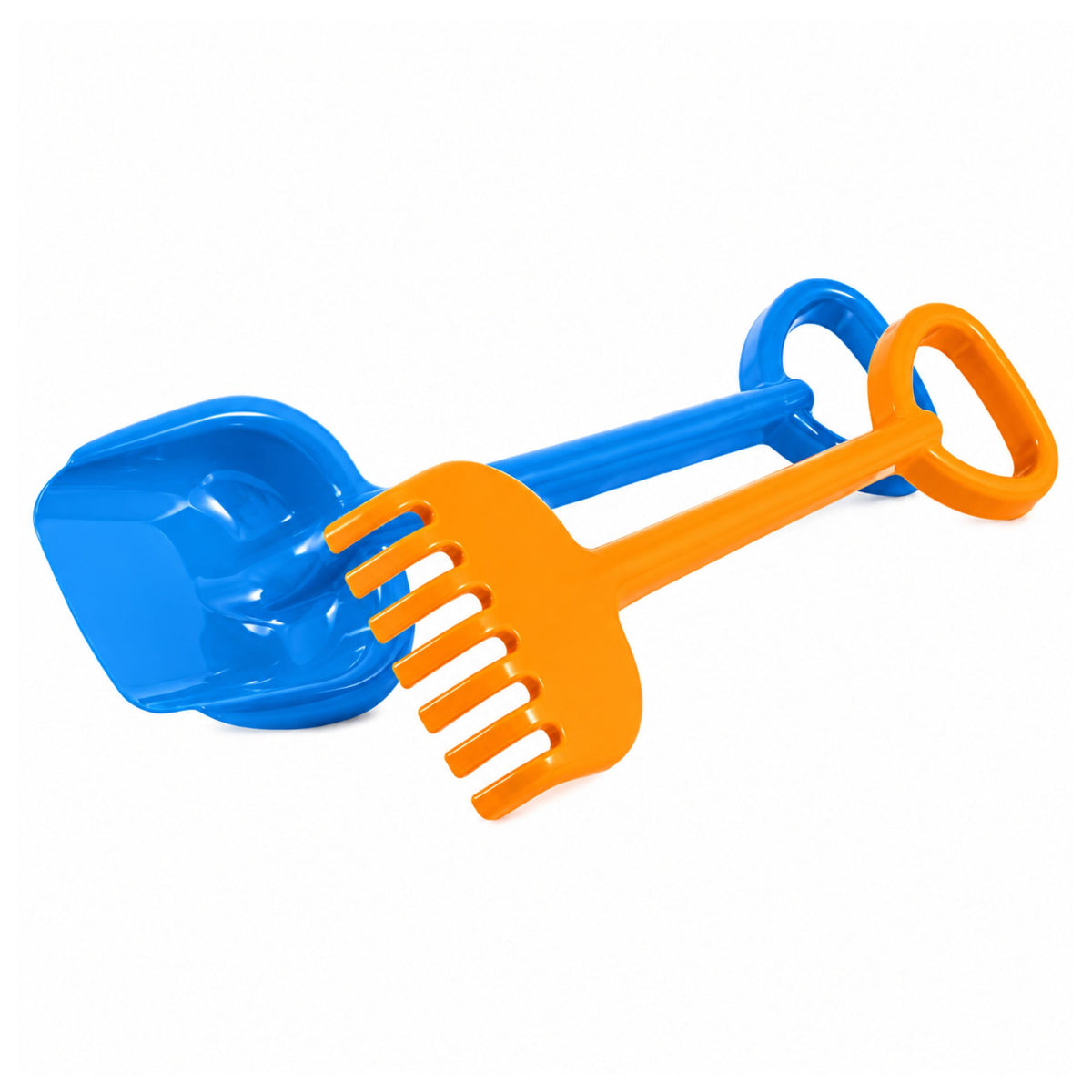 Large Children's Sand Shovel And Rake 55cm Mix Of Colors