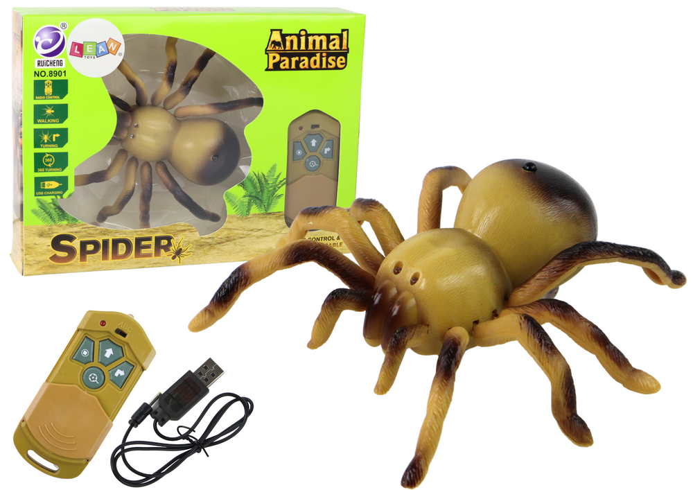Remote Controlled Spider Tarantula Remote R/c Yellow