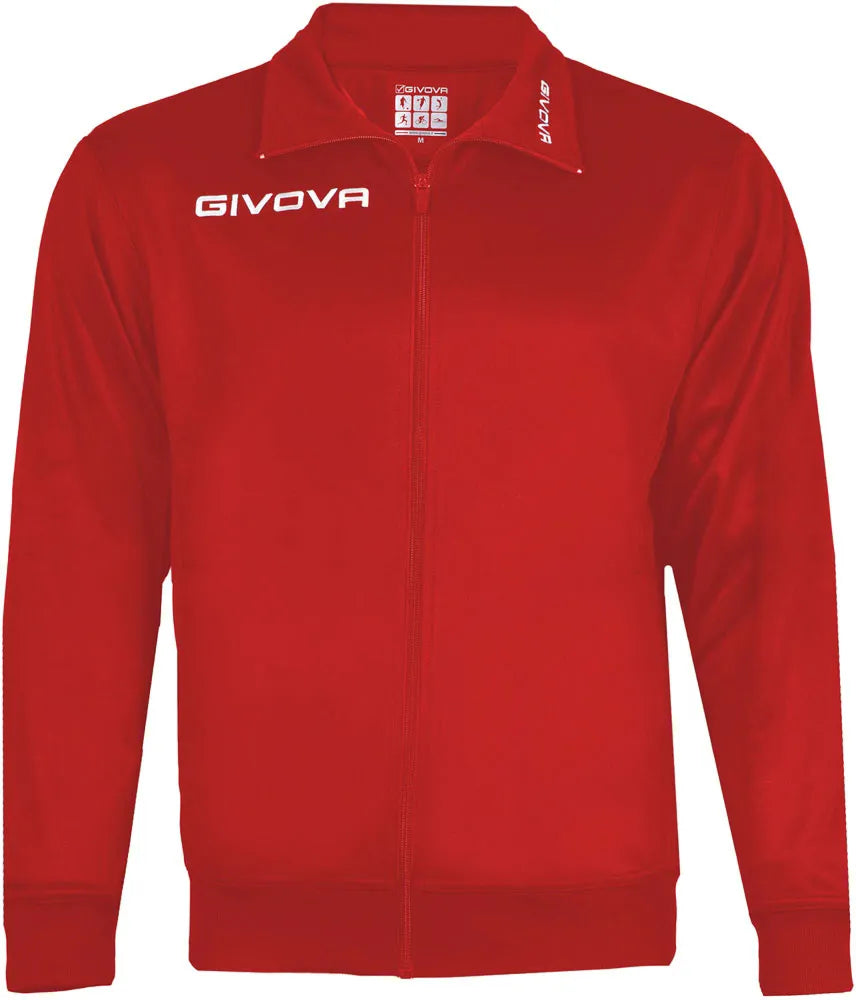 Hanorac Sport Givova Polarfleece Mono 500 Roșu