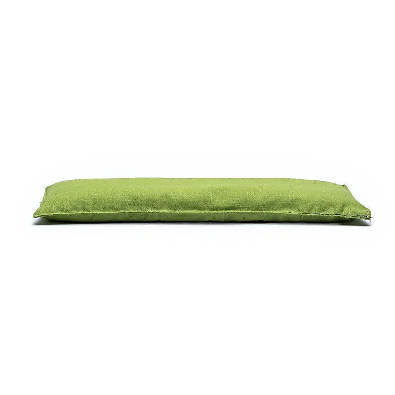 Øjenpude Lavendel Økologisk Olivengrøn - 140 G; 22x8 cm