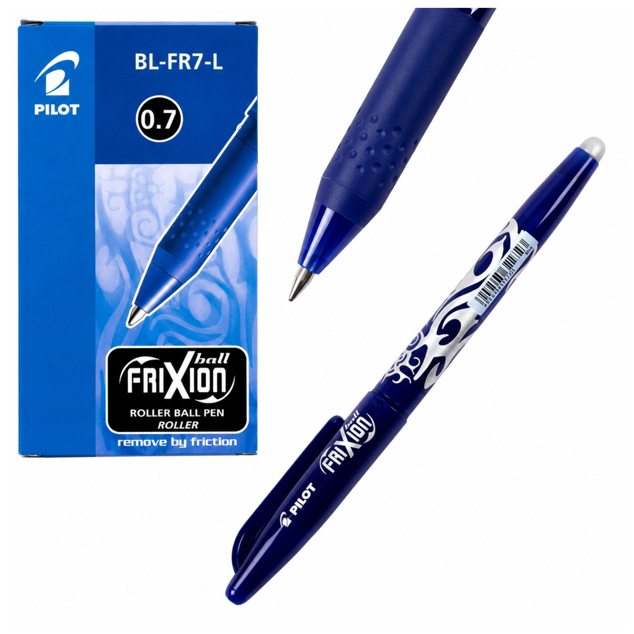 Pilot Frixion Ball 0.7 Erasable Rollerball Pen Blue