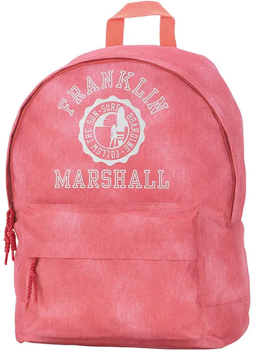 Batoh Franklin & Marshall 21 l růžový