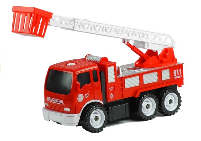 Take-apart Fire Rescue Truck Little Mechanic Wheel Wrench Screwdriver