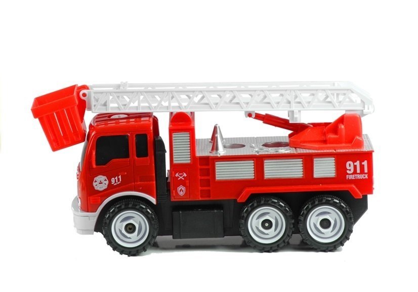 Take-apart Fire Rescue Truck Little Mechanic Wheel Wrench Screwdriver
