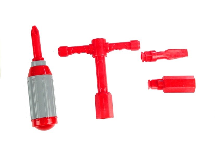 Take-apart Fire Rescue Truck Little Mechanic Wheel Wrench Screwdriver