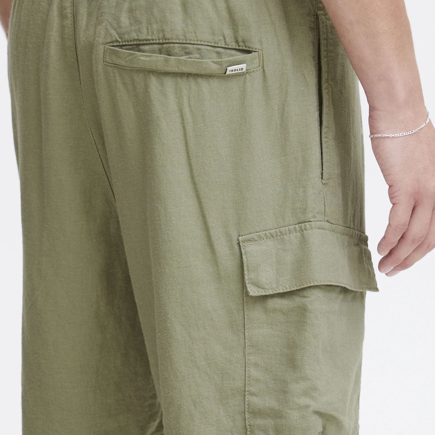 Solid Casual Shorts Men