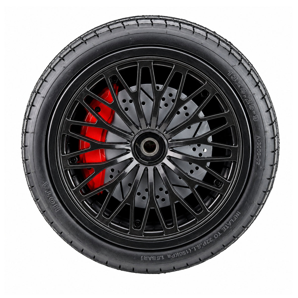 Wheel For A Battery-powered Vehicle A8803 Lamborghini Xxl Rubber Inflatable