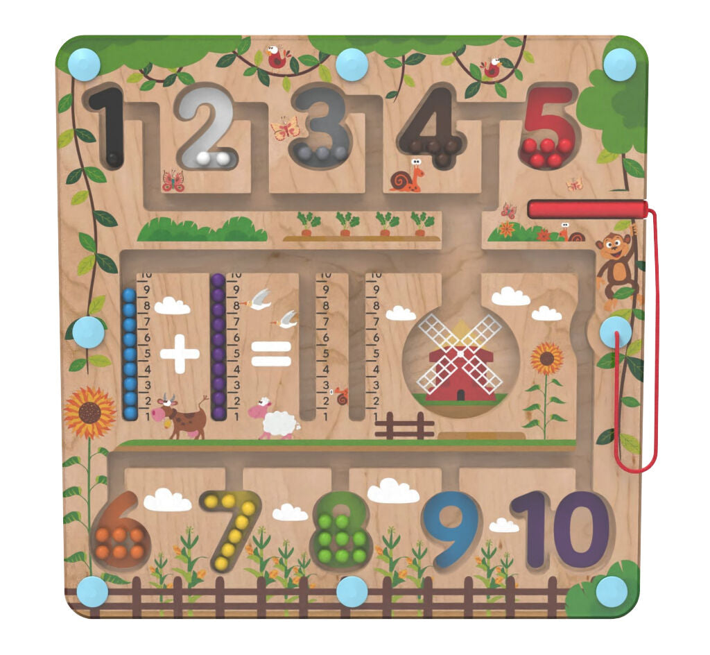 2kids Toys Mágneses játéktábla matematikai