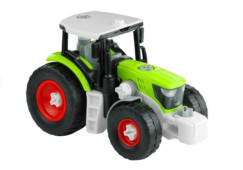 Assembly Tractor With Trailer For Wood 43 Cm