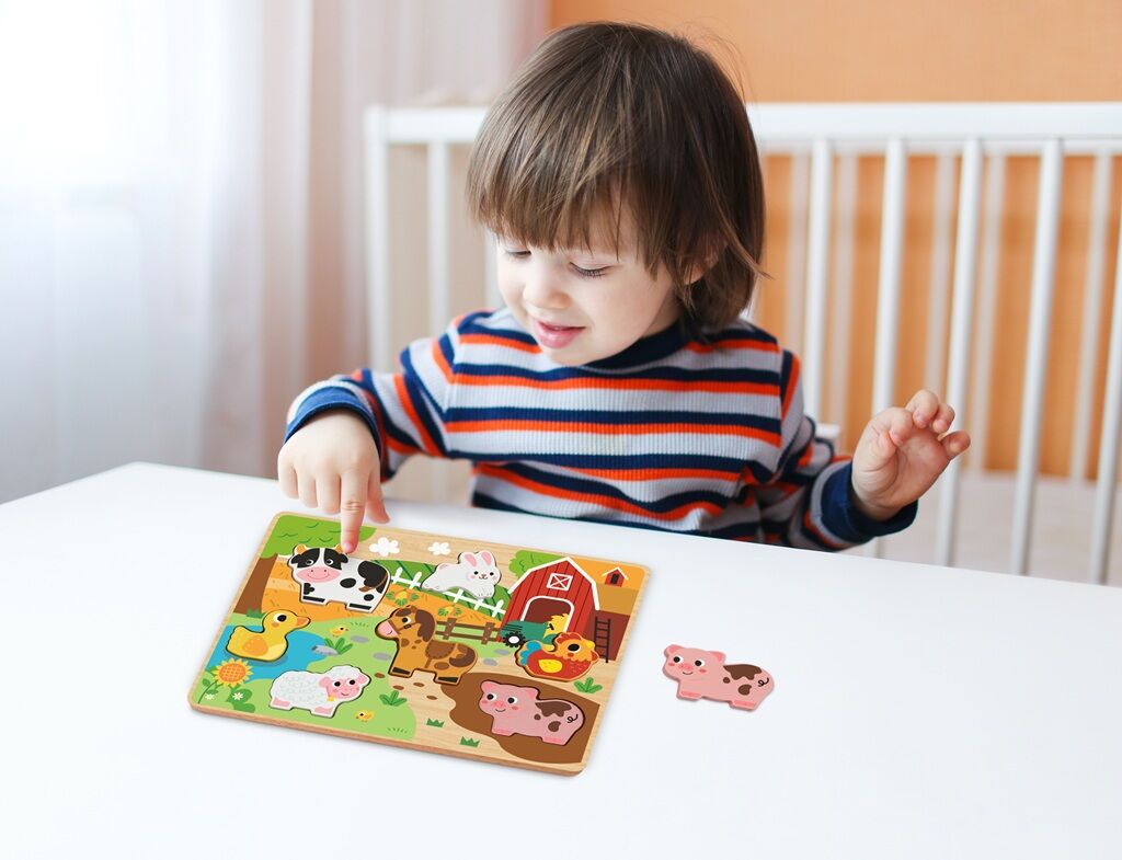 2kids Toys Bauernhof-Puzzle