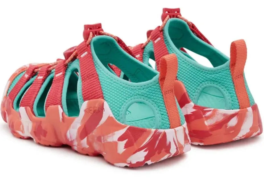 Keen Jr Hyperport H2 Himbeer-/Poolblau-Kinderschuhe