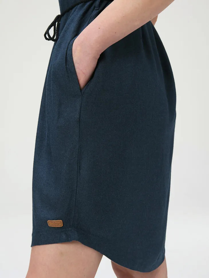 Damekjole sløjfe necla blå xl