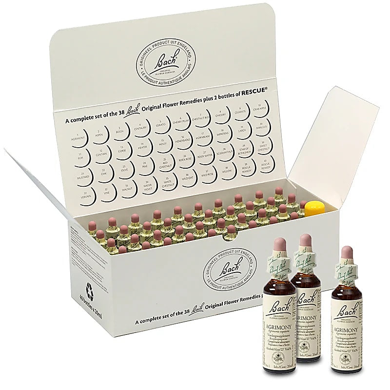 Bach Flower Remedy Set In Cardboard Box - 20 Ml