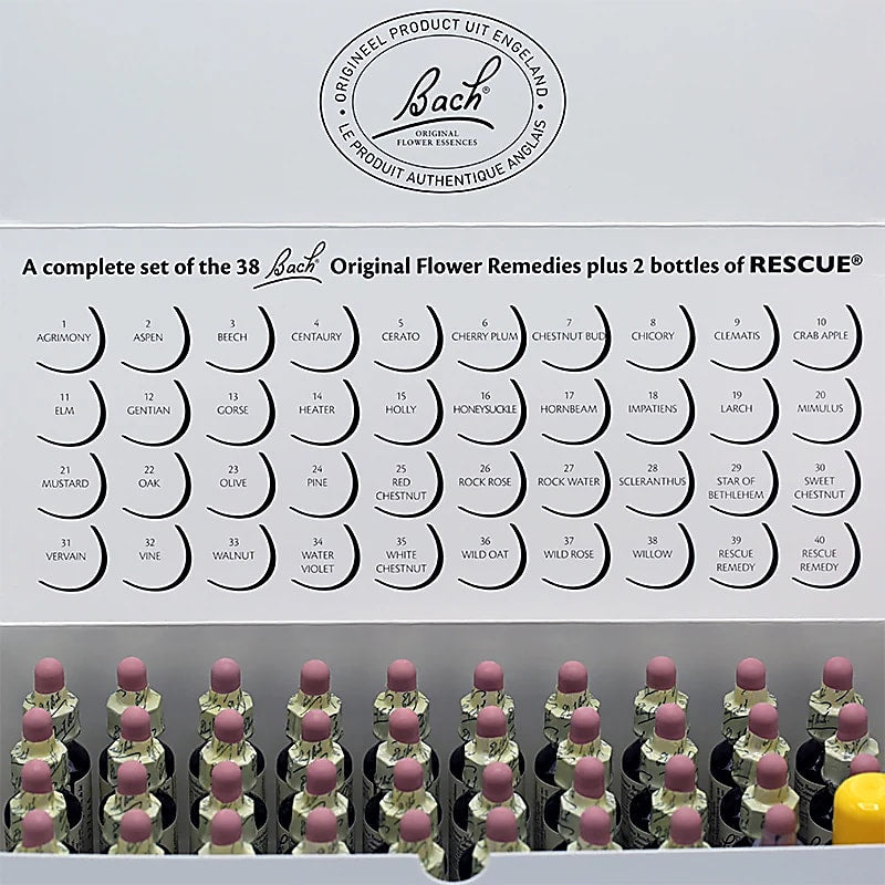 Bach Flower Remedy Set In Cardboard Box - 20 Ml