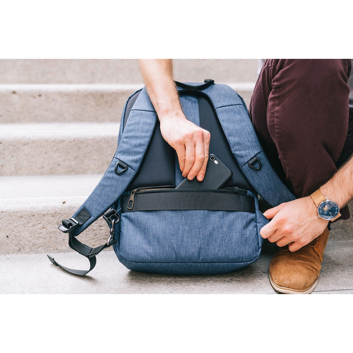 Pacsafe Metrosafe X 20l Backpack Dark Denim