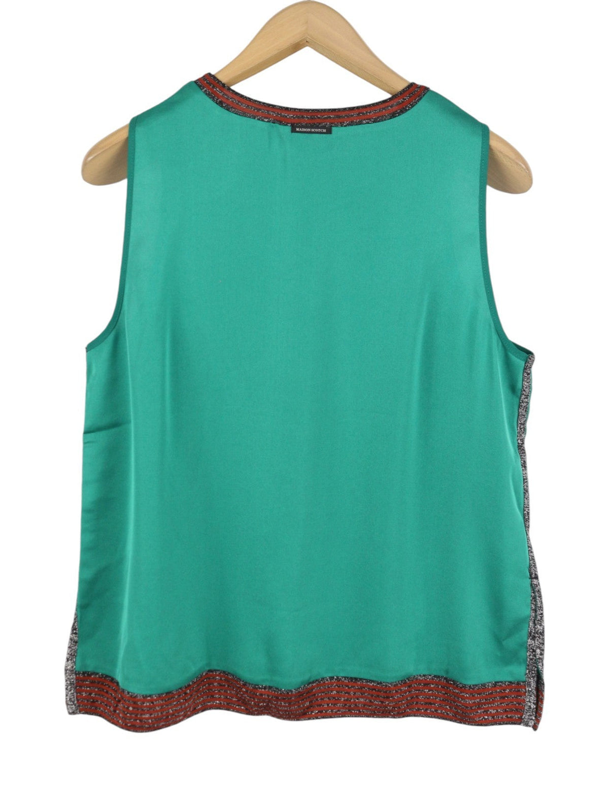 Green Polyester Blouse