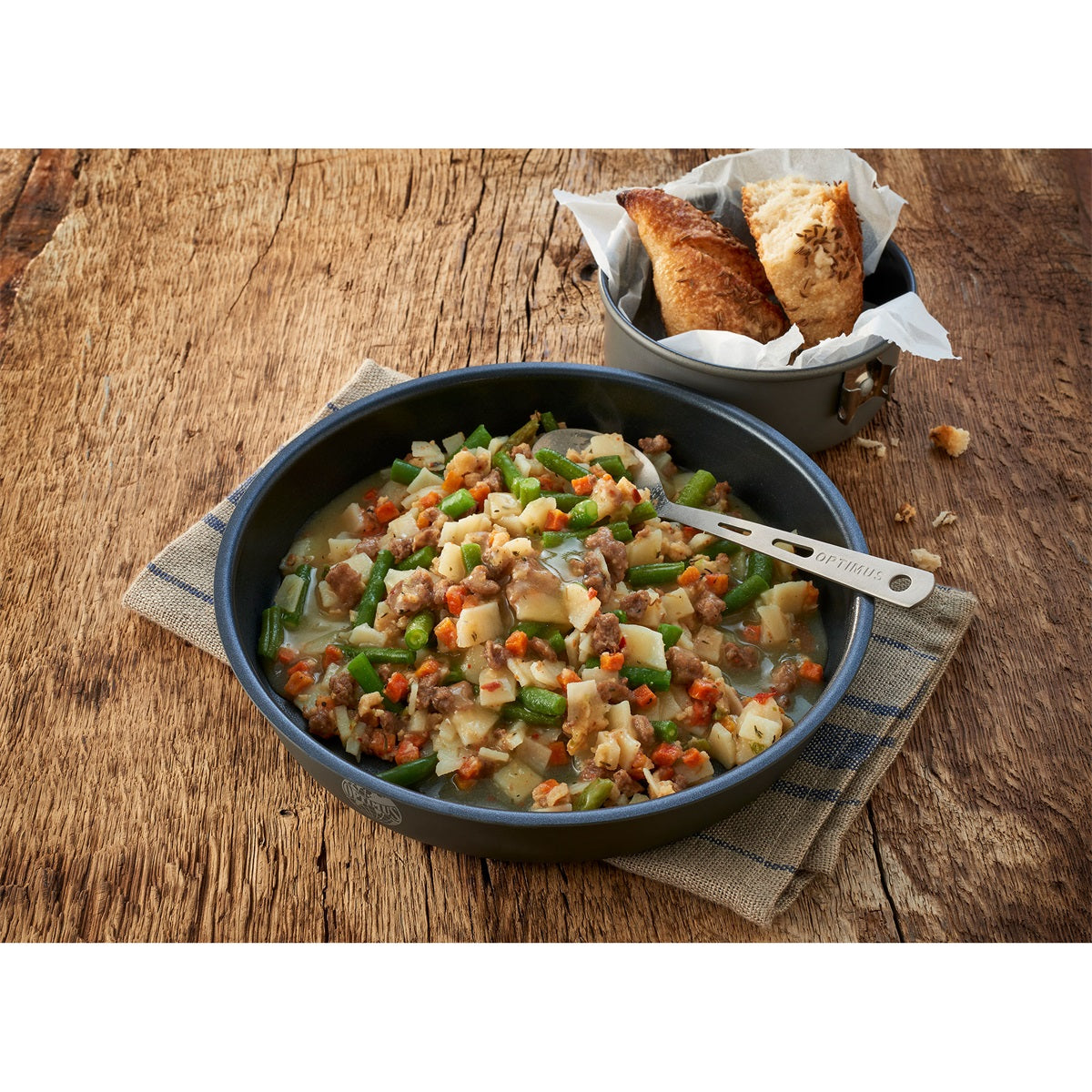 Trek'n Eat Emergency Food Hearty Potato Stir Fry With Beef And Beans
